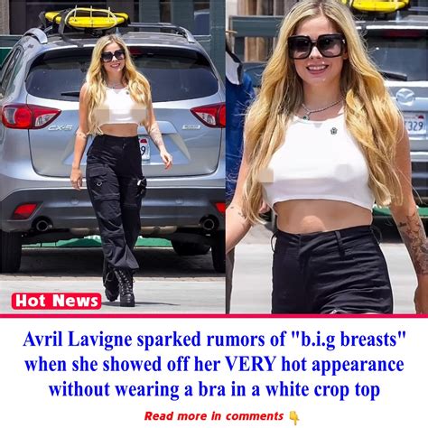 Avril Lavigne’s Alleged Boob Job: A Comprehensive Examination